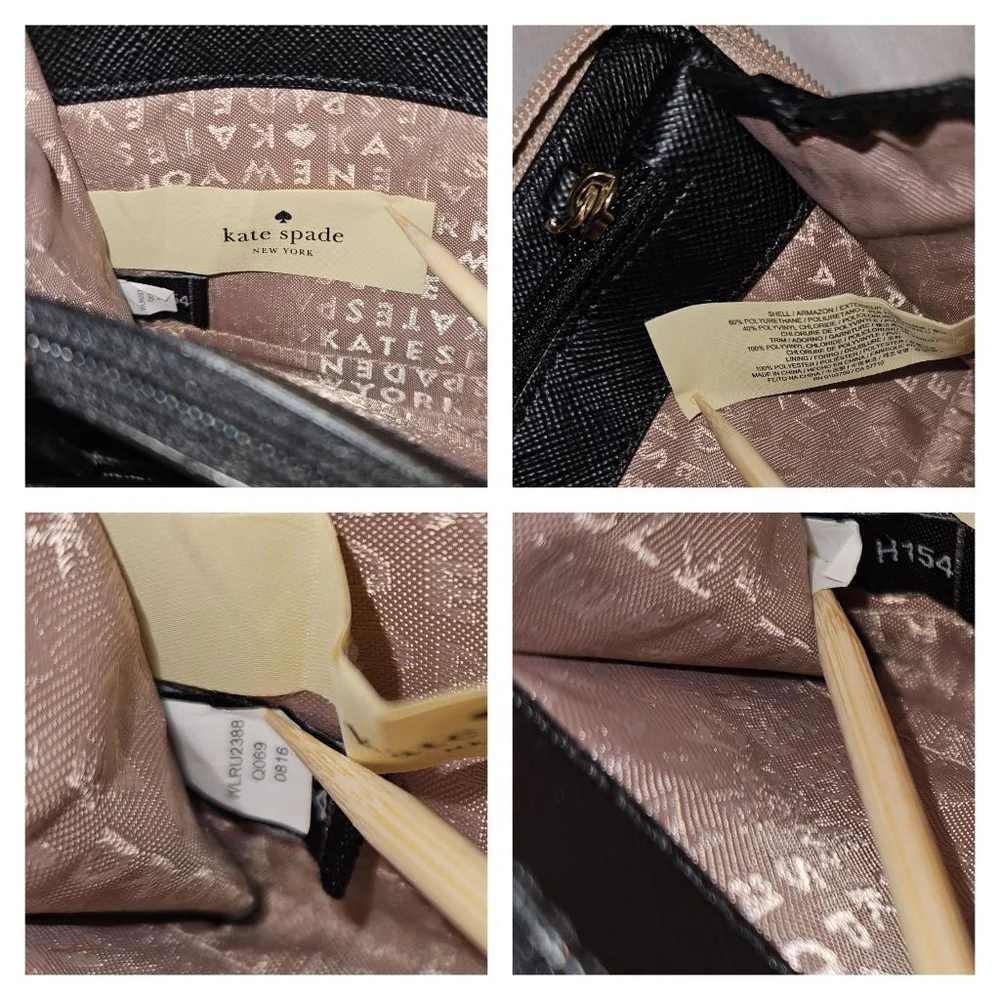 Kate Spade Mavis Street Neda Continental Zip Wallet, Sparkle Rose Gold